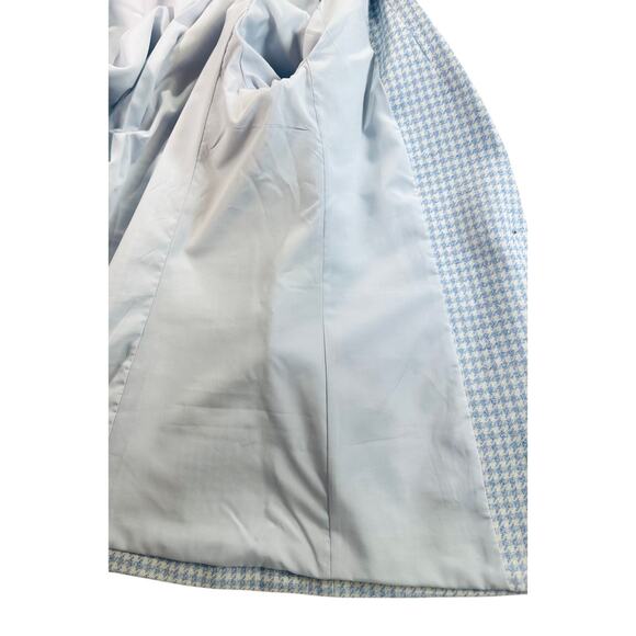 Ann Taylor Blazer Herringbone/Tweed Pattern 3/4 Length Sleeve SIZE 12 - Picture 8 of 12